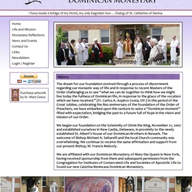 Websites: Caterina Benincasa Monastery